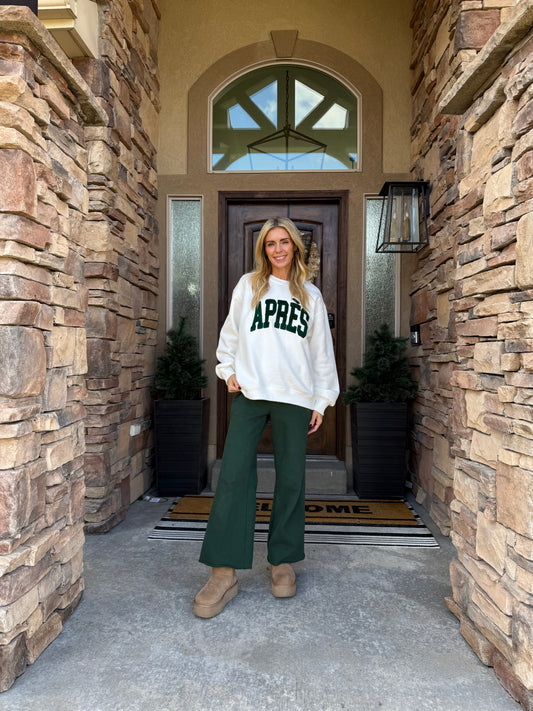 White Apres Sweatshirt