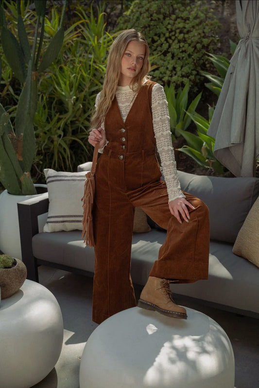 Corduroy Jumpsuit