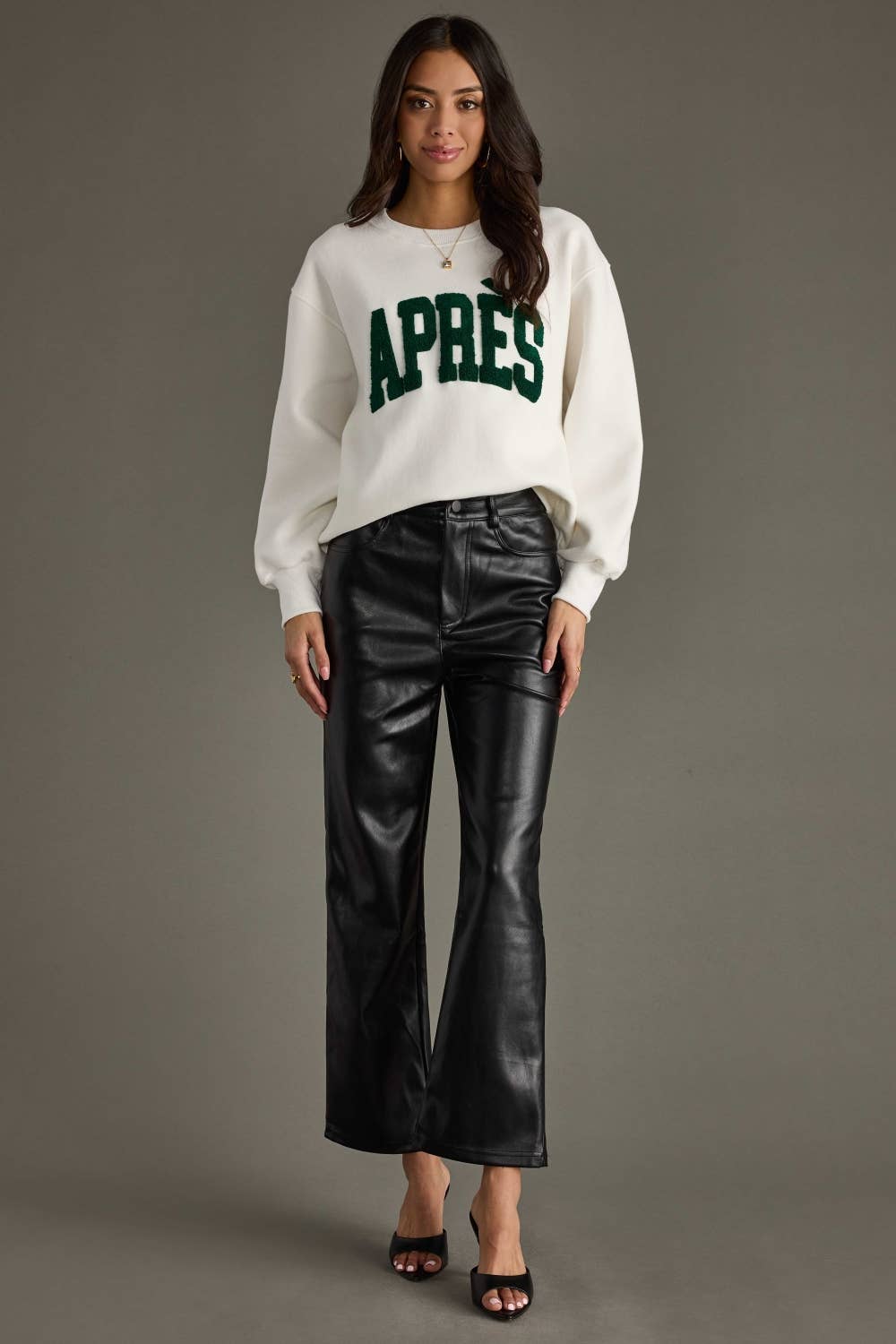 White Apres Sweatshirt