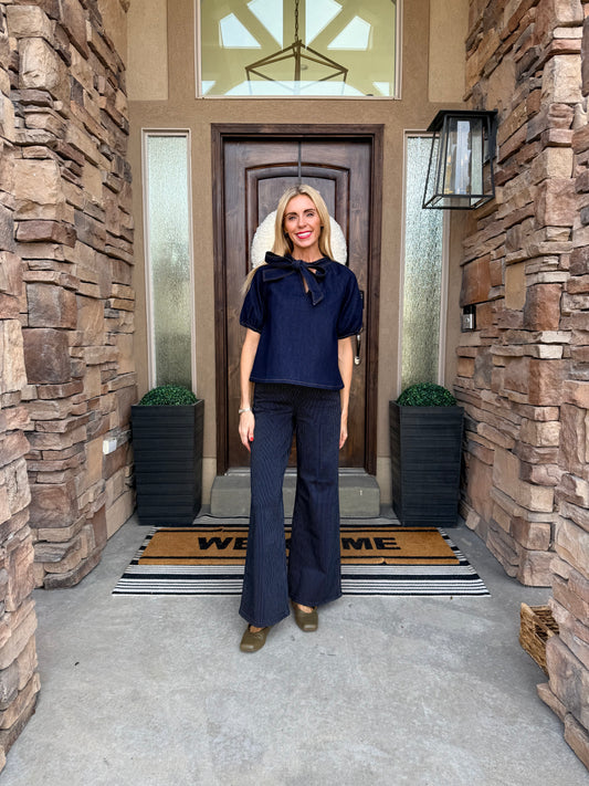 The Manhattan Pinstripe Jean