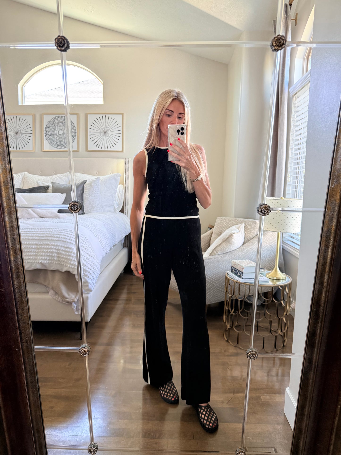The Blair Contrast Top at Vogue Villa