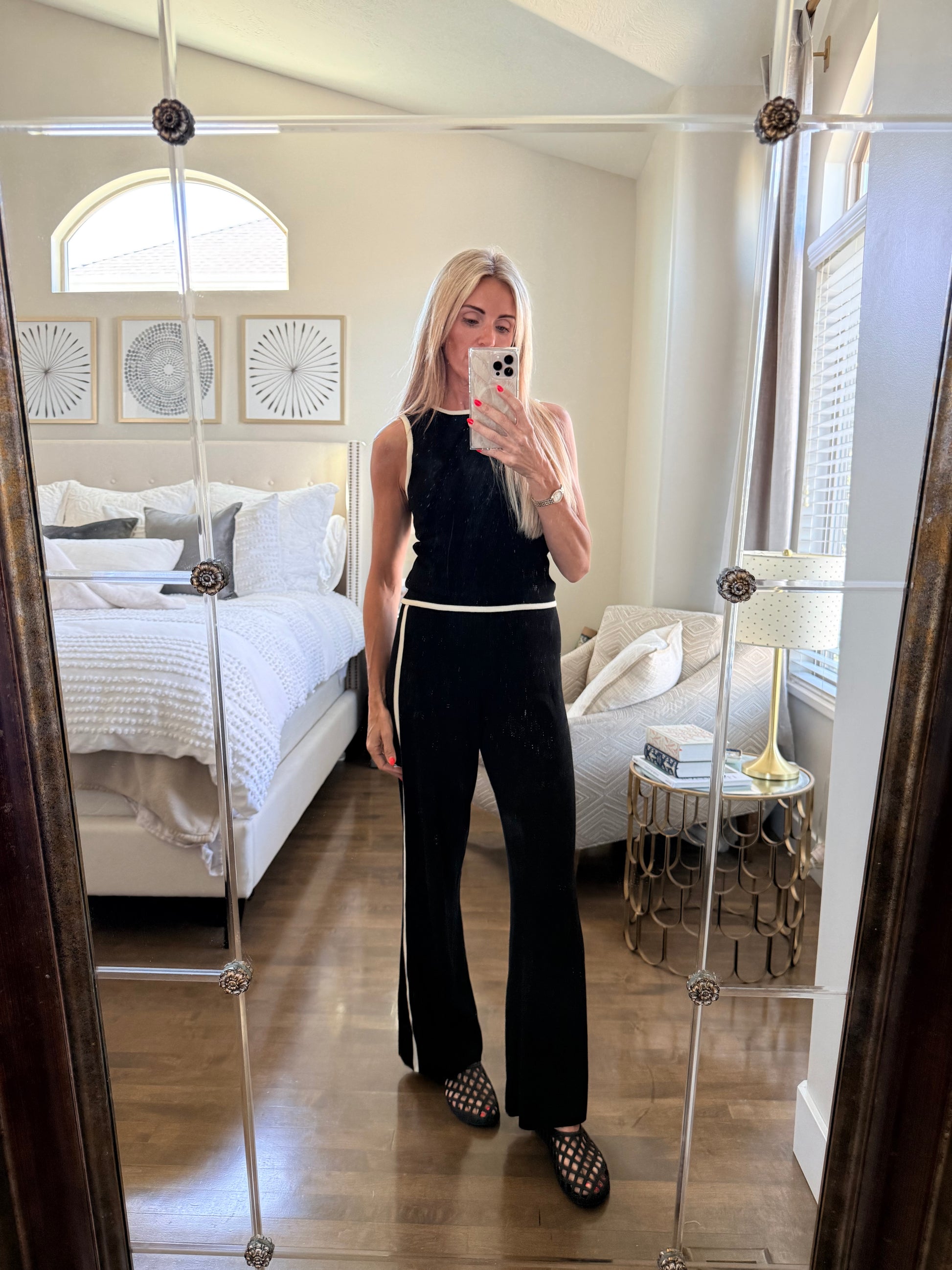 The Blair Contrast Top at Vogue Villa