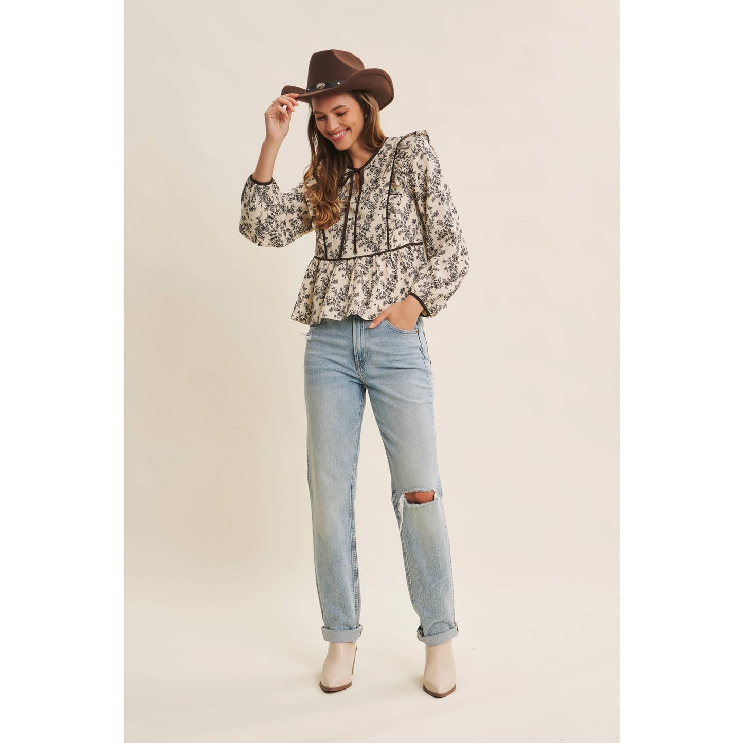 Savannah Floral Top