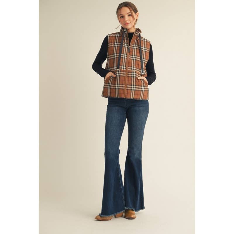 The Bridlewood Plaid Vest