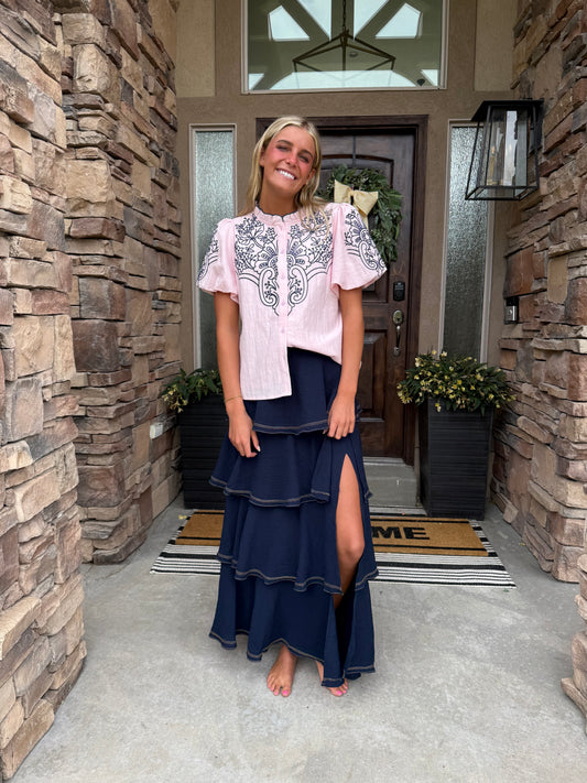 Sierra Embroidered Blouse
