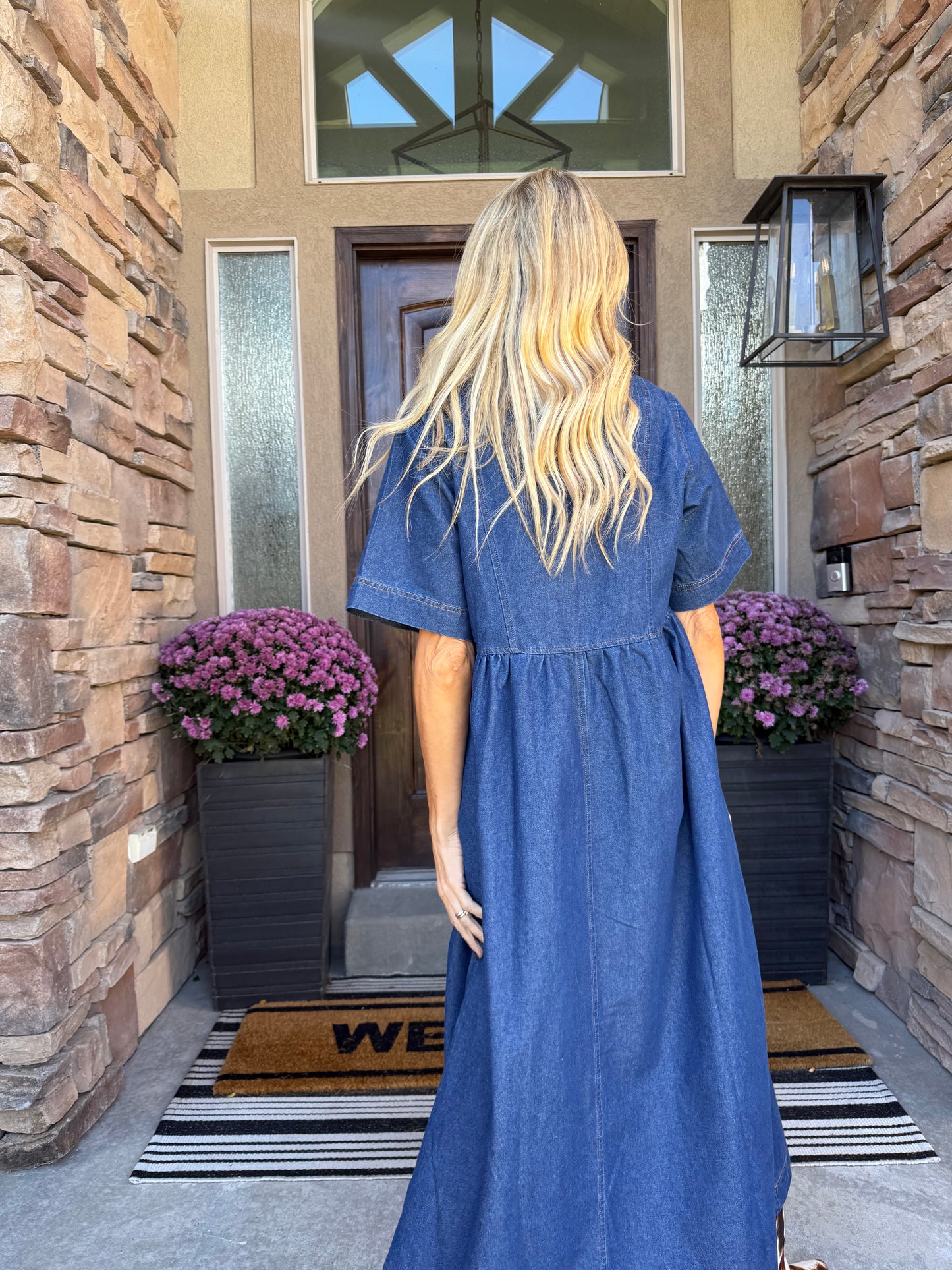 The Tessa Denim Midi