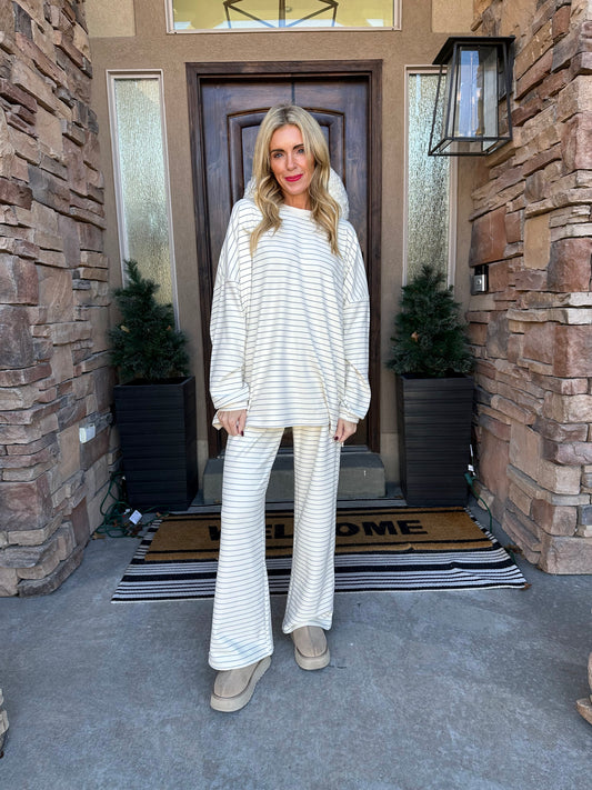 The Lucy Soft Striped Sweatshirt