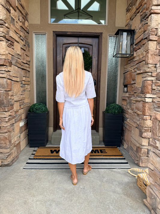 Florence Embroidered Skirt