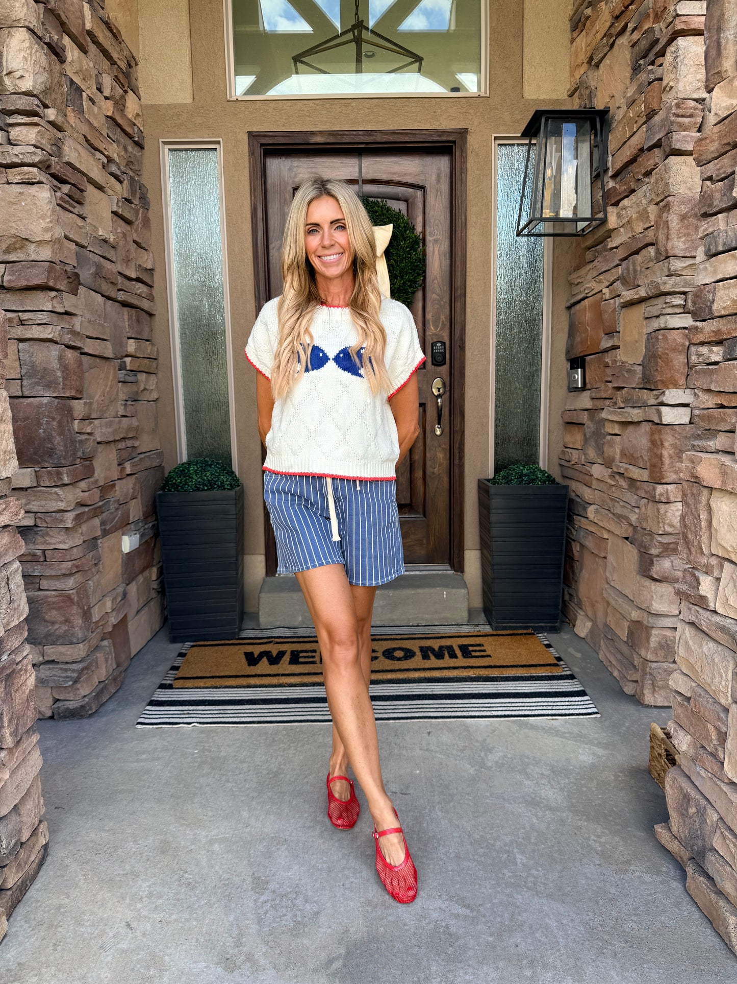 The Capri Catch Sweater at Vogue Villa