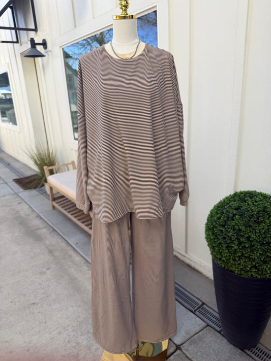 The Amalie Striped Pants