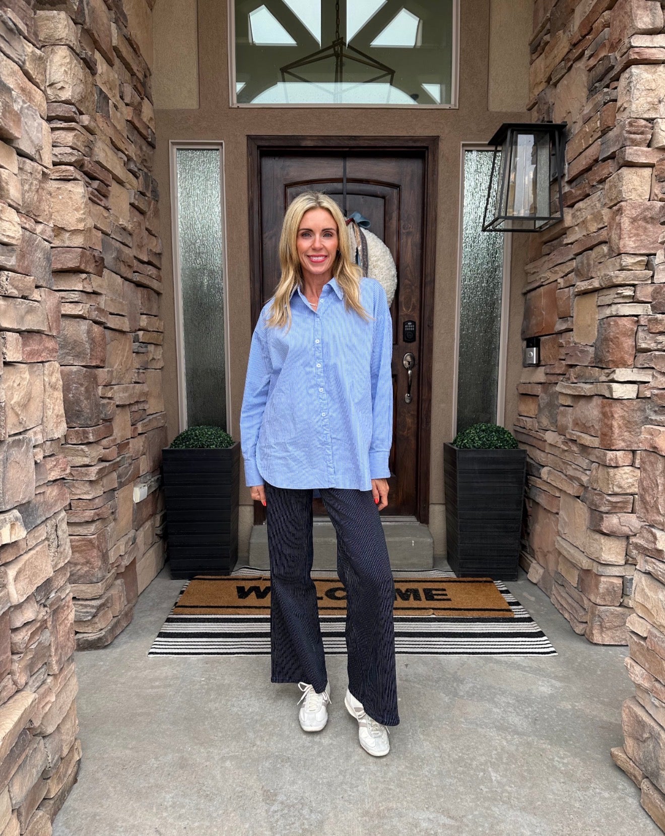 The Manhattan Pinstripe Jean