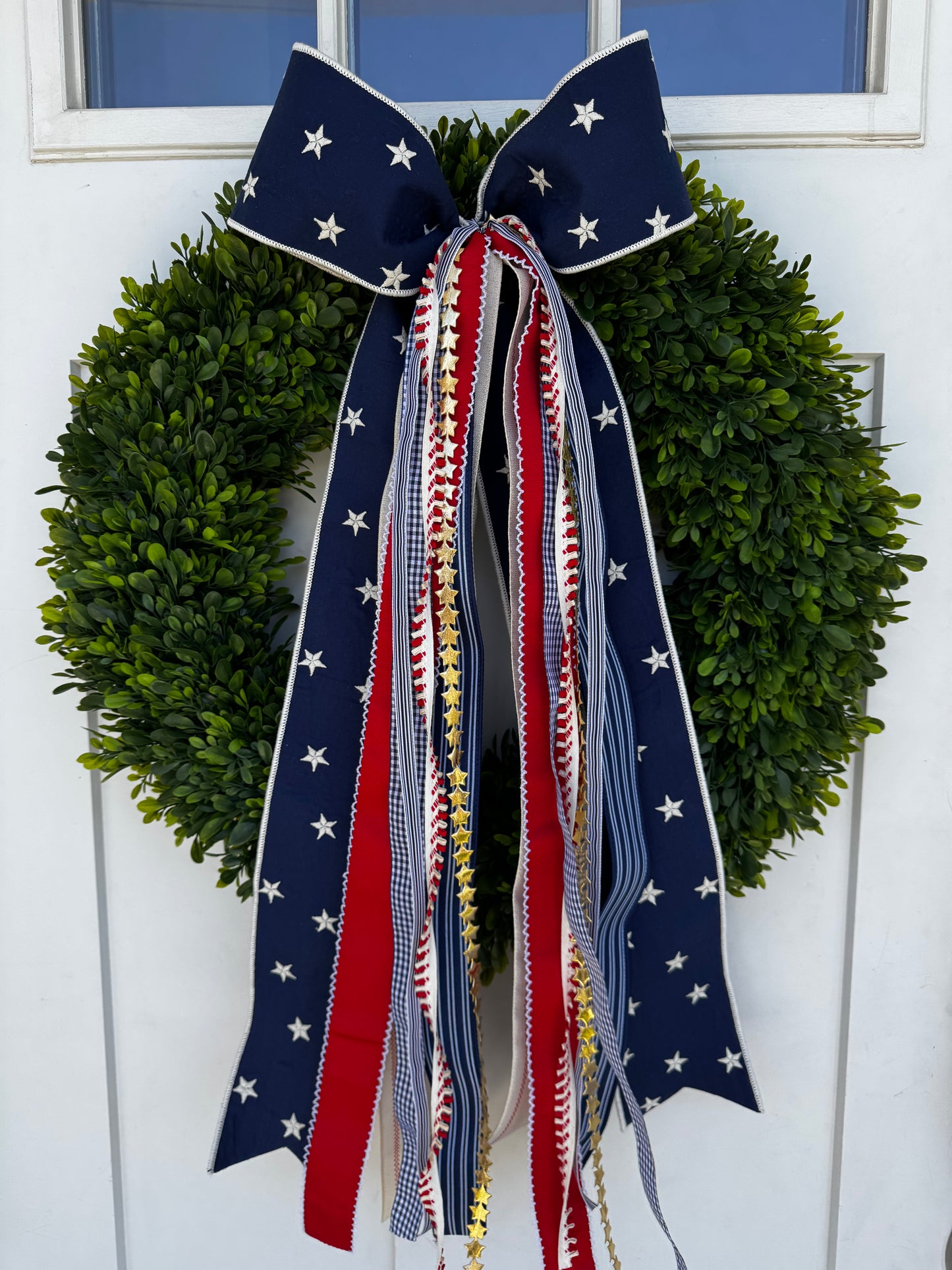 Miss Liberty Statement Door Bow