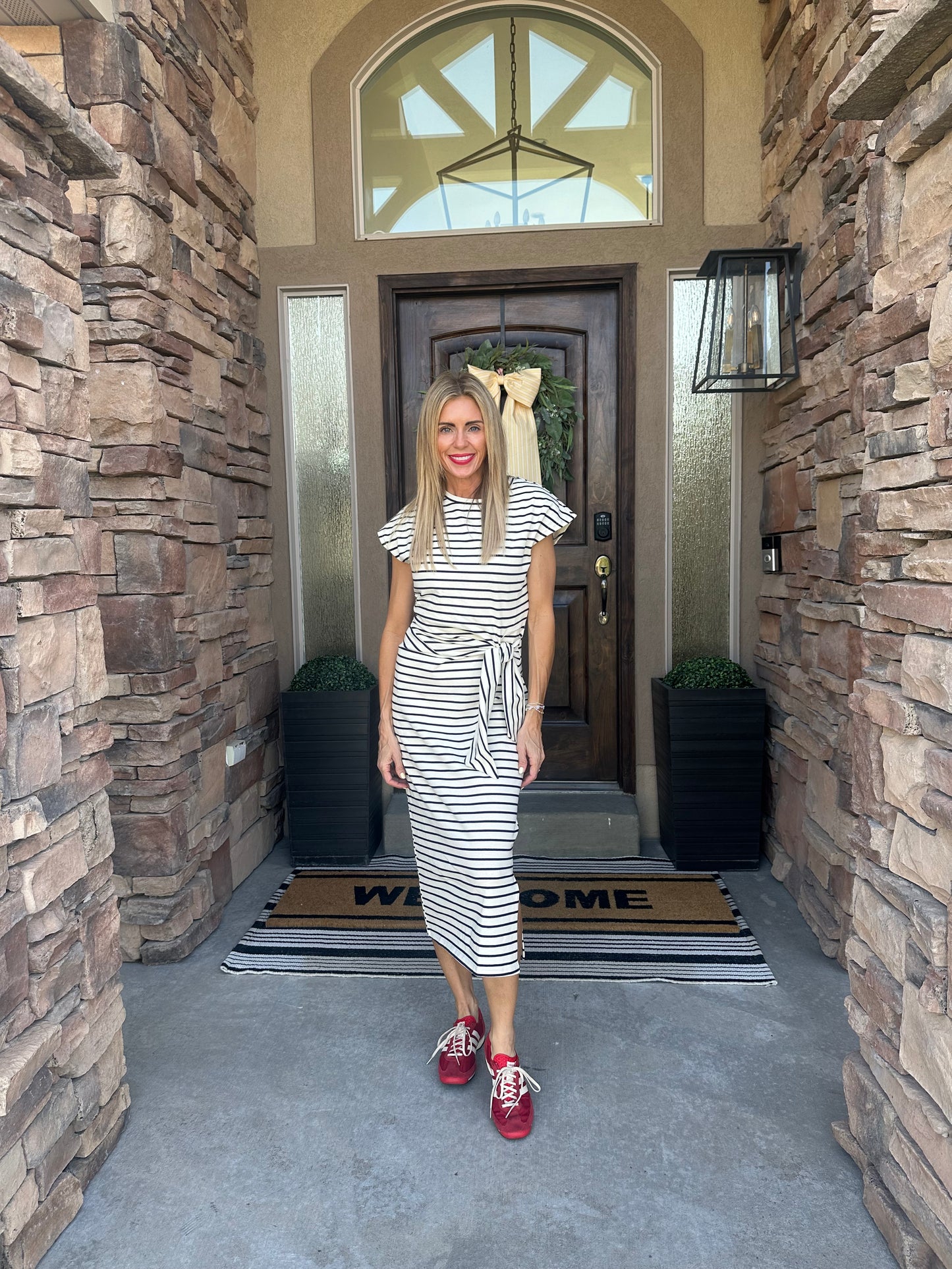 Monroe Striped Dress