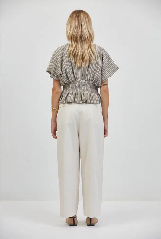 The Alessia Peplum Top