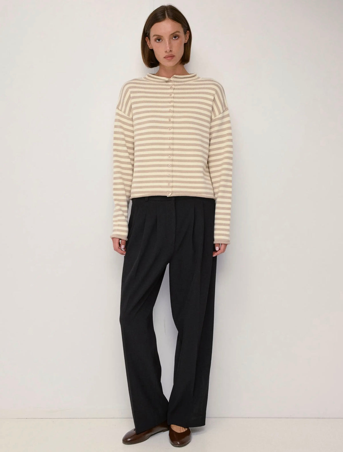 The Romilly Striped Cardigan