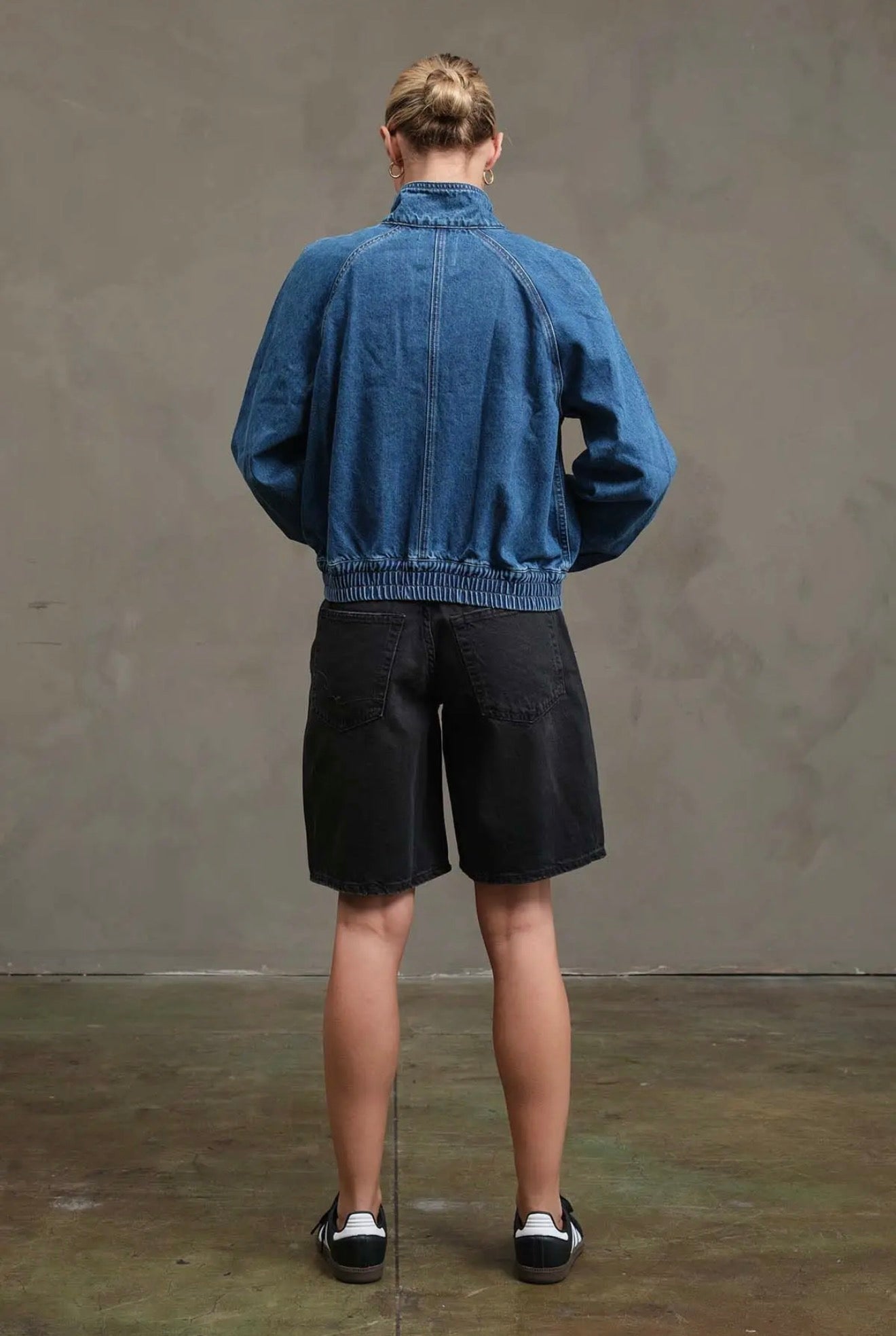 Marceau Denim Jacket - alternate product view at Vogue Villa