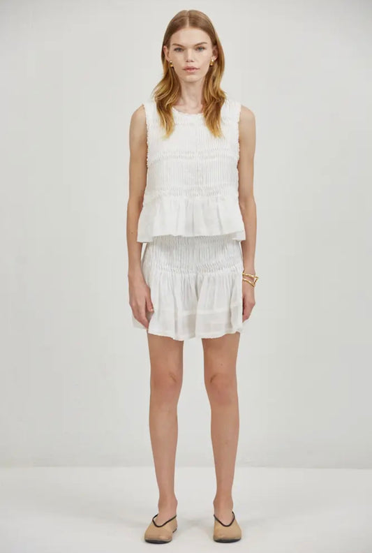The Lucienne Pleated Skort