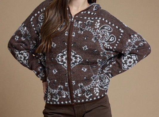 The Cimmaron Bandana Cardigan