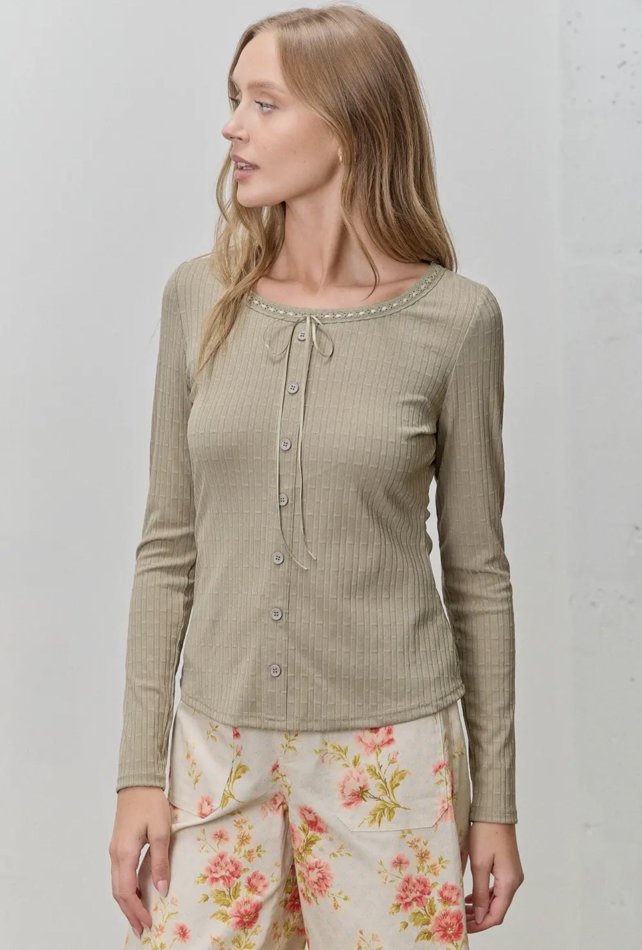 The Noelle Knit Top at Vogue Villa