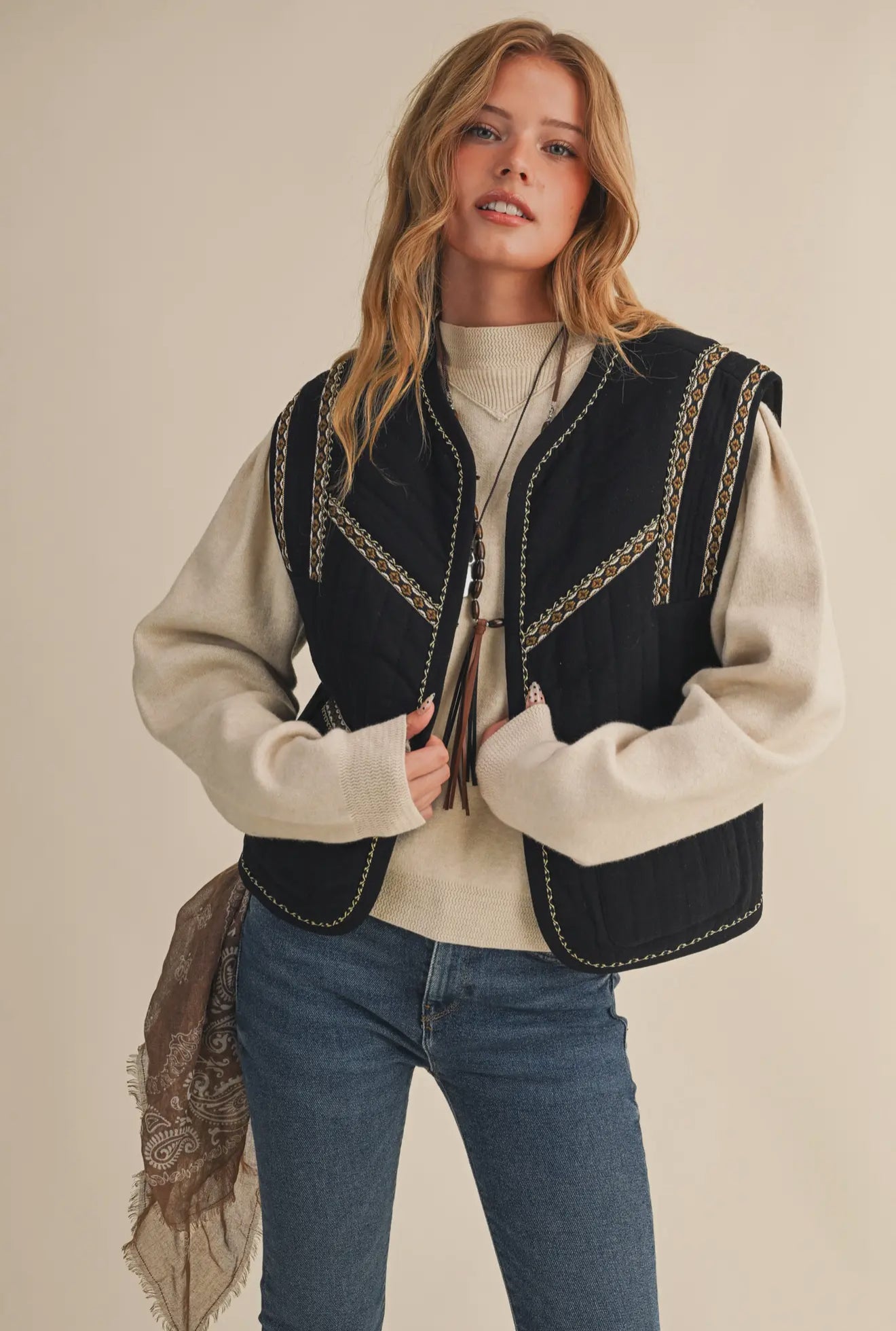 The Canyon Creek Vest at Vogue Villa