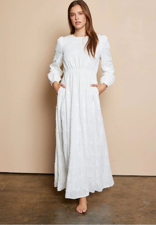 Haven Embroidered Temple Dress