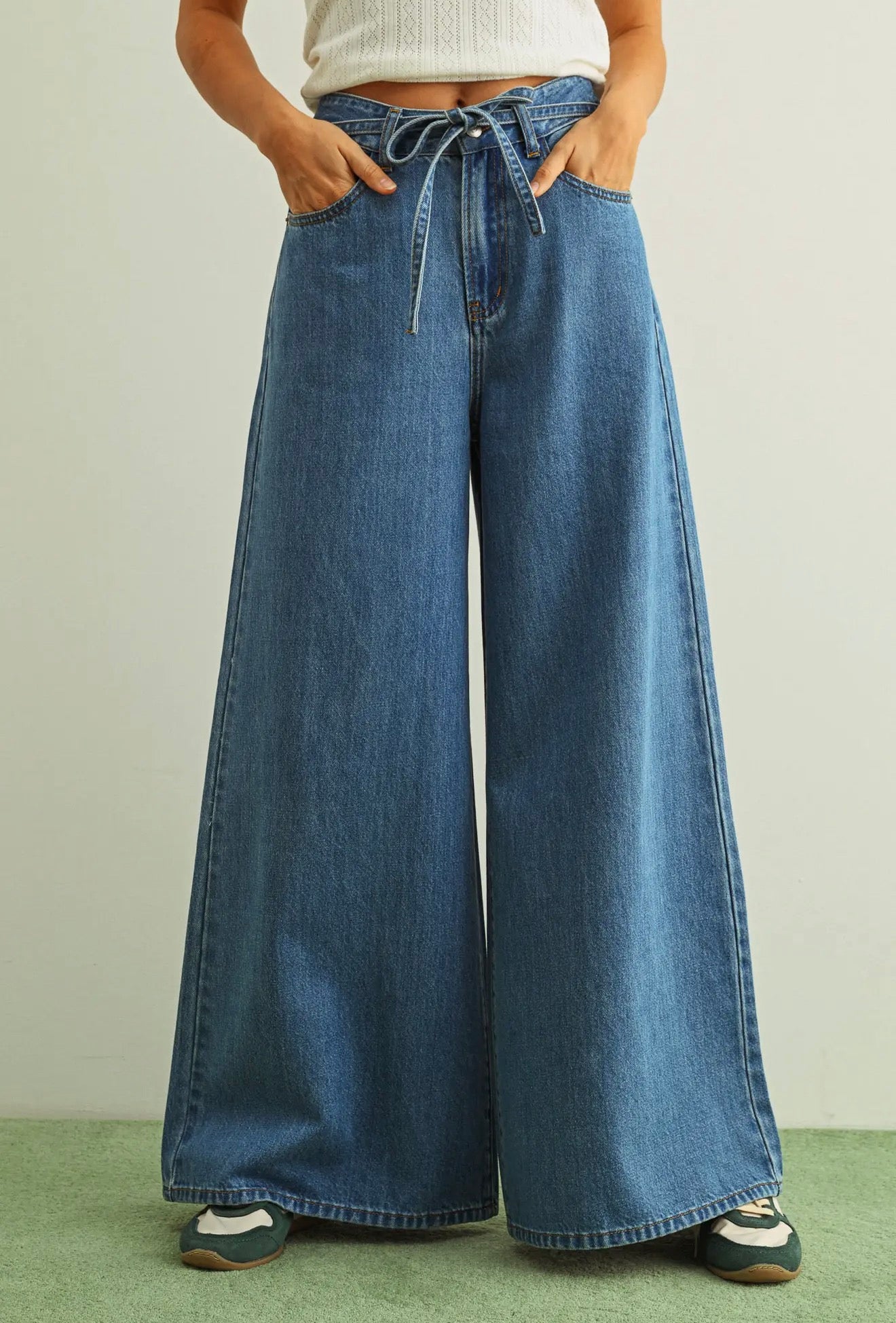 The Monaco Wide Leg Jeans