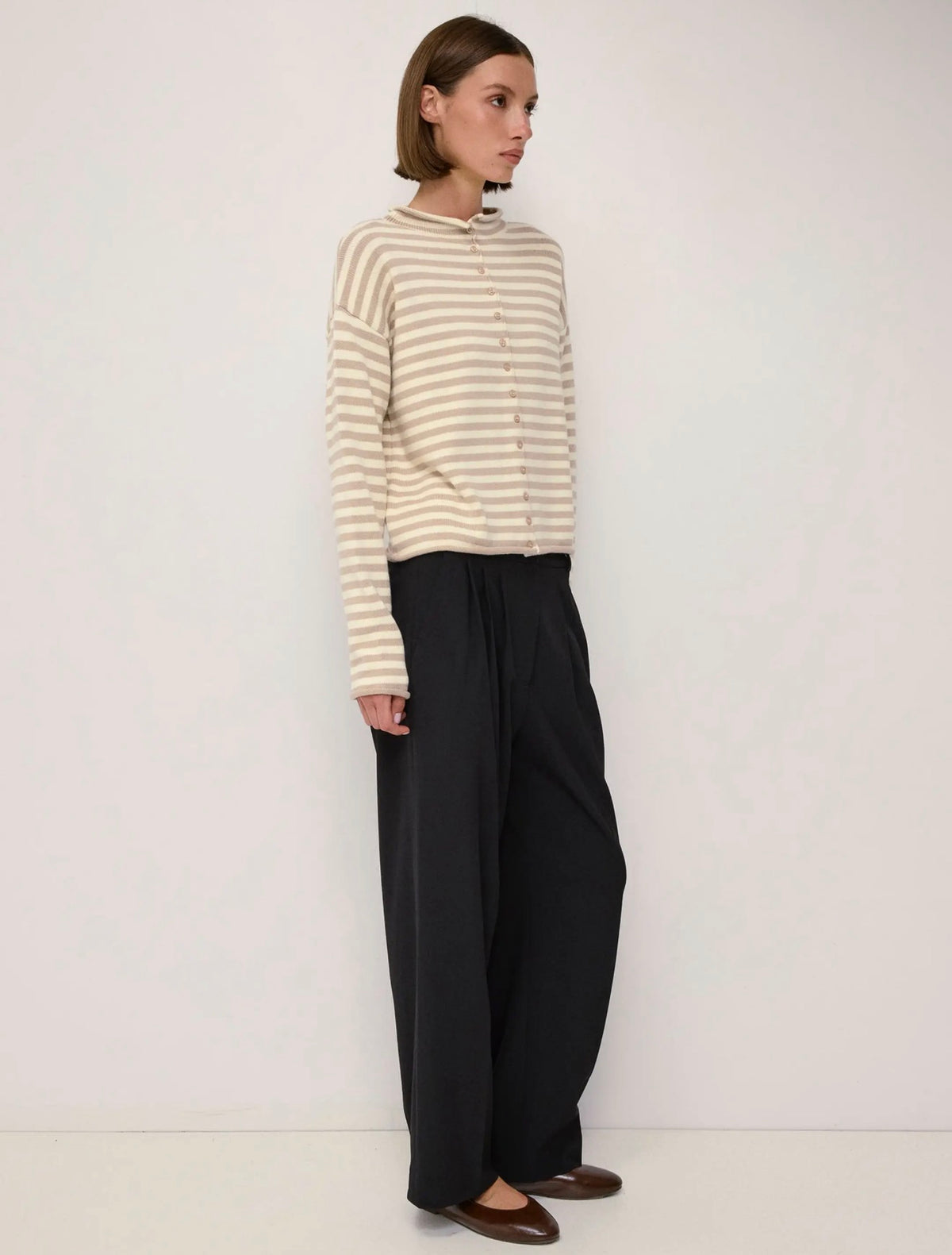 The Romilly Striped Cardigan