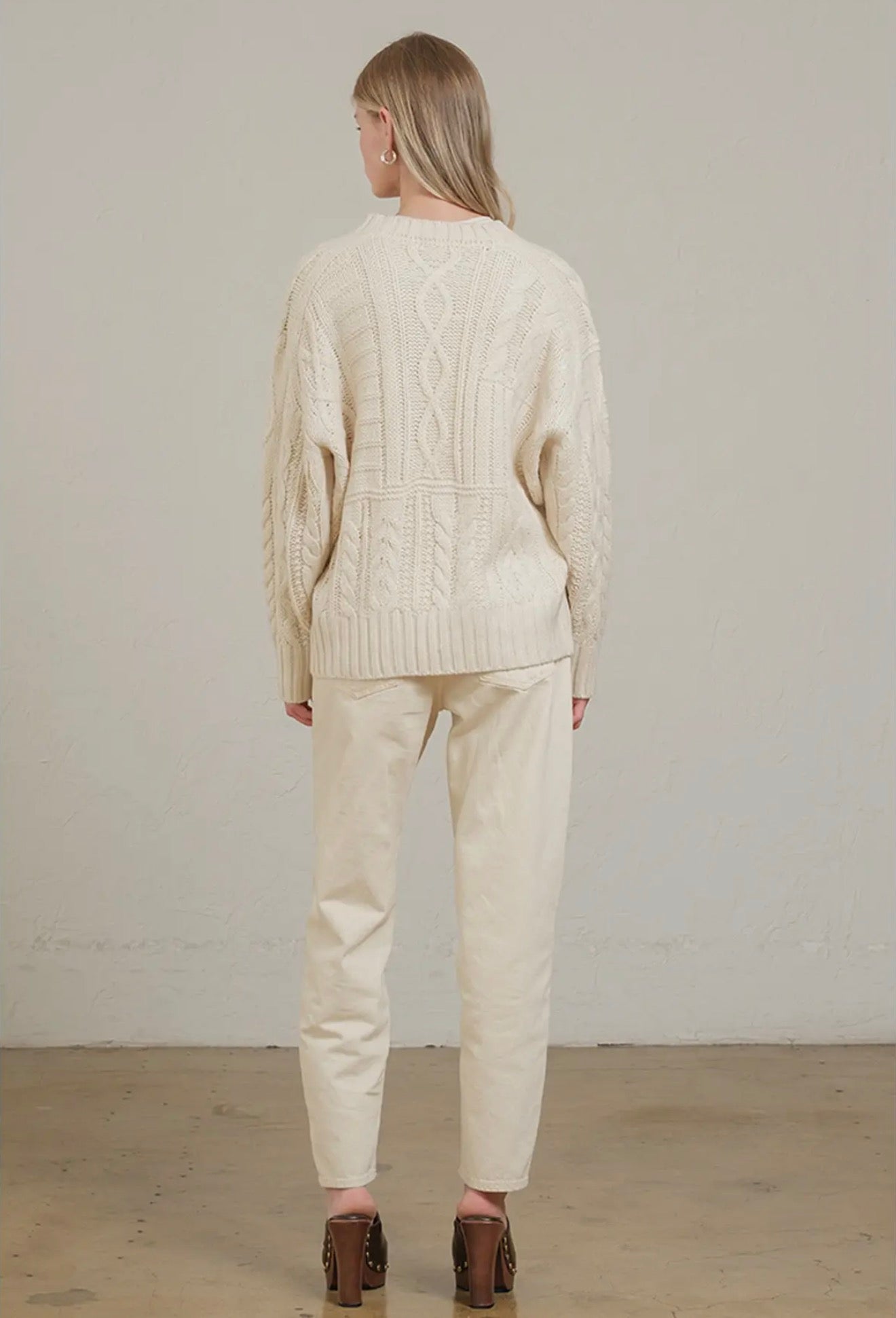 The Huit Cable Knit Sweater