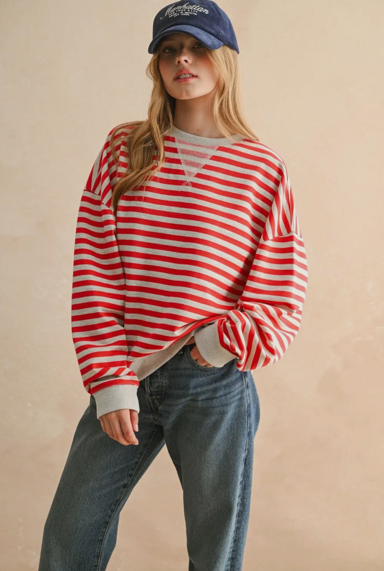 Striped Sweatshirt