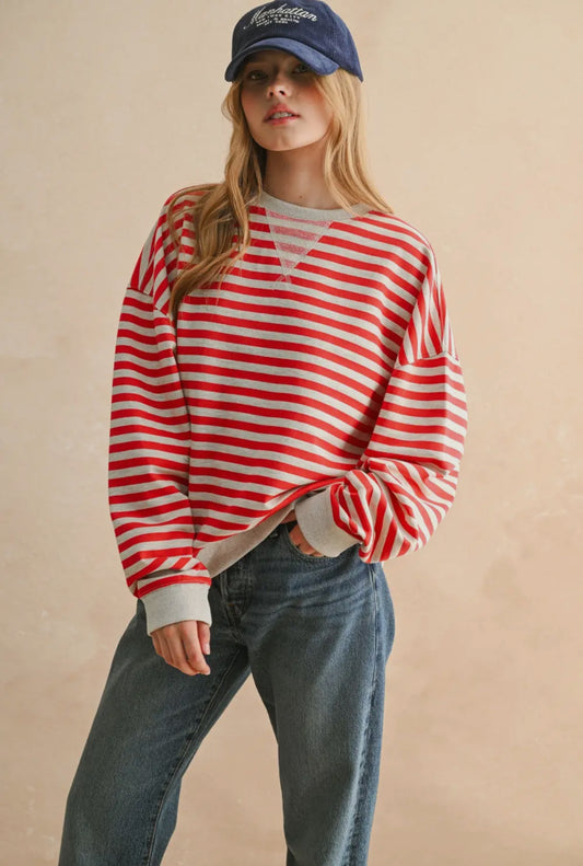Striped Sweatshirt