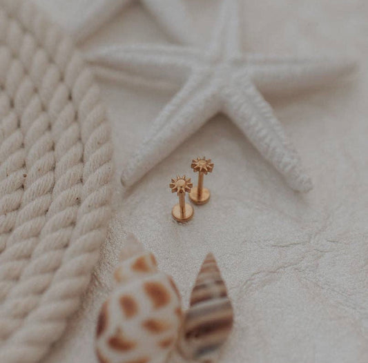 Sunshine Flat Back Studs
