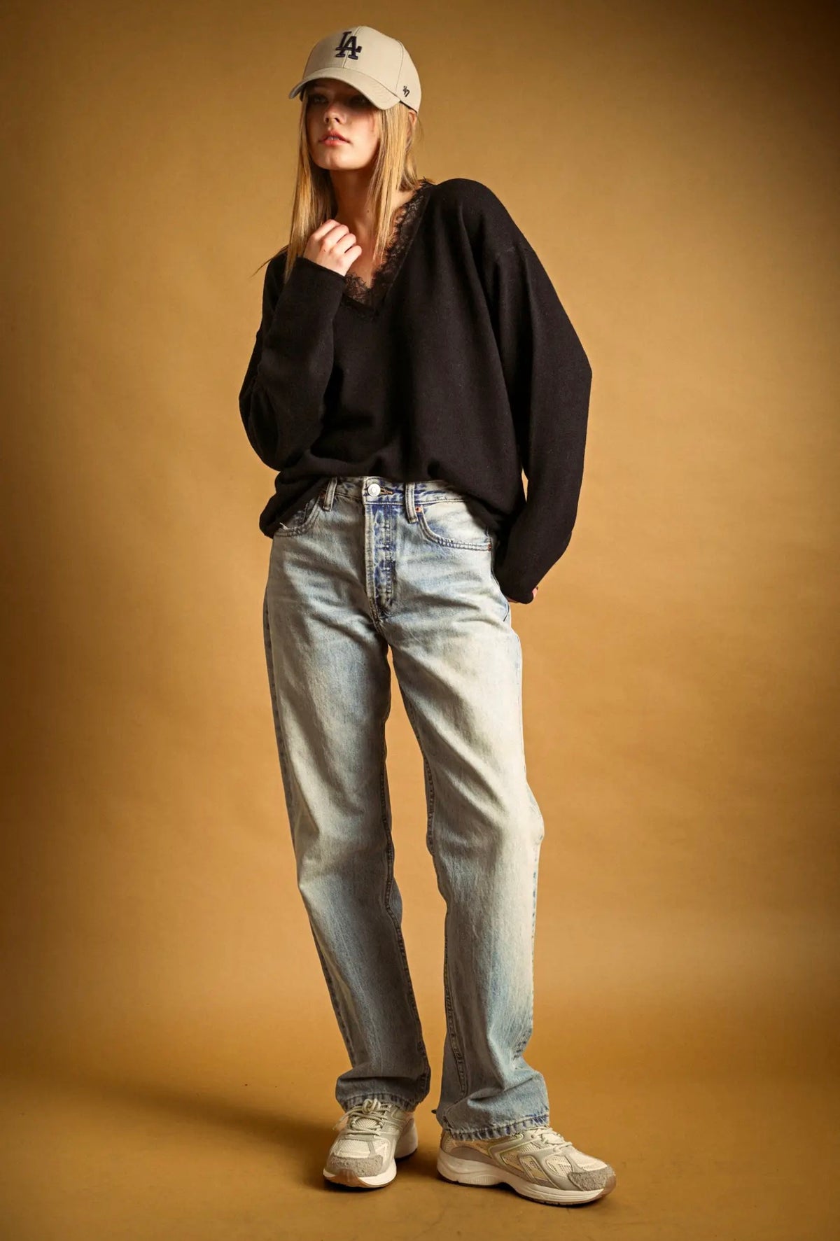 The Margot Lace Sweater