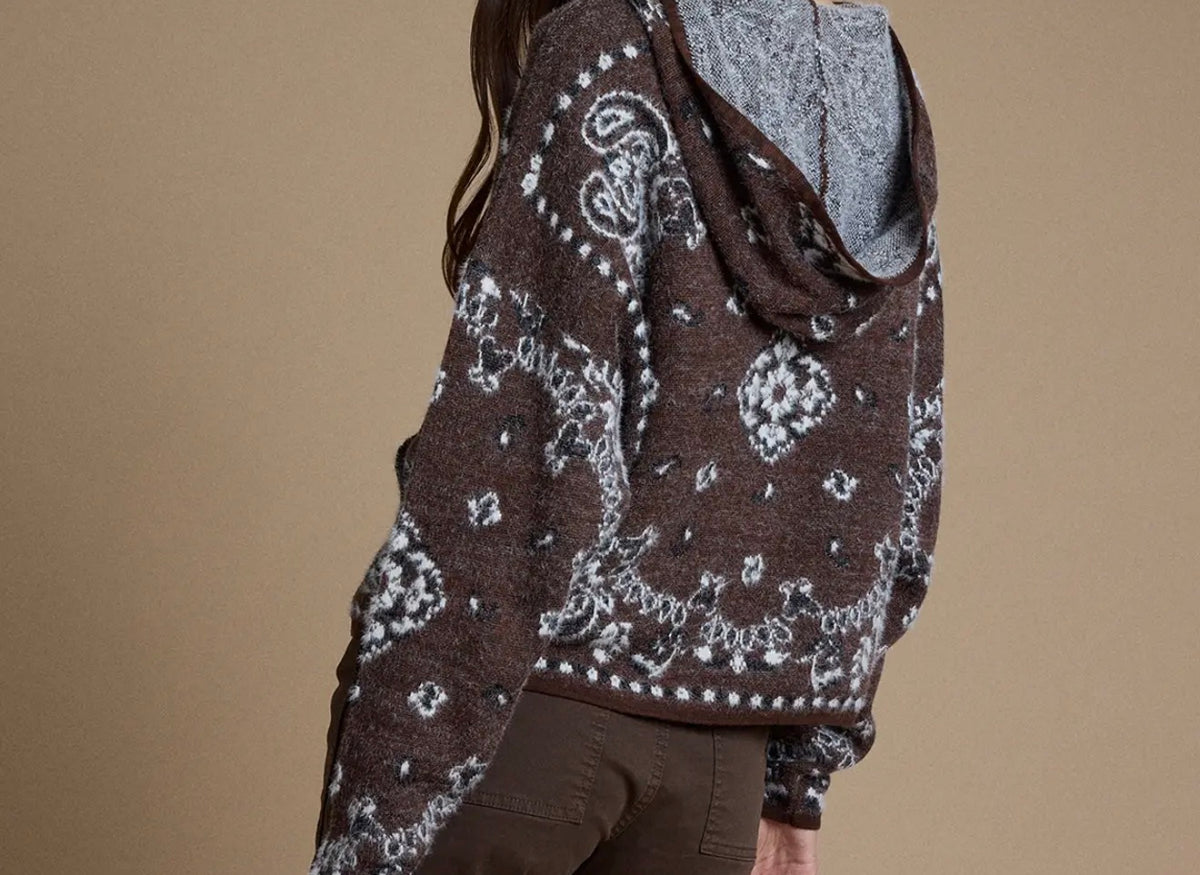 The Cimmaron Bandana Cardigan
