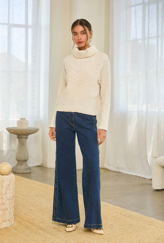 The Cable Turtleneck