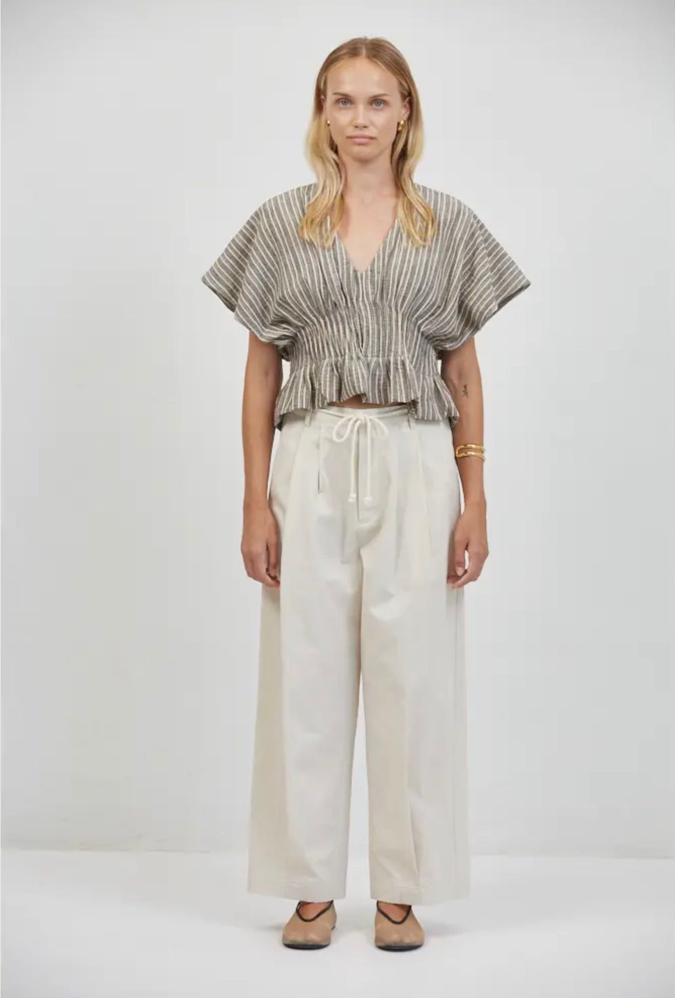 The Alessia Peplum Top