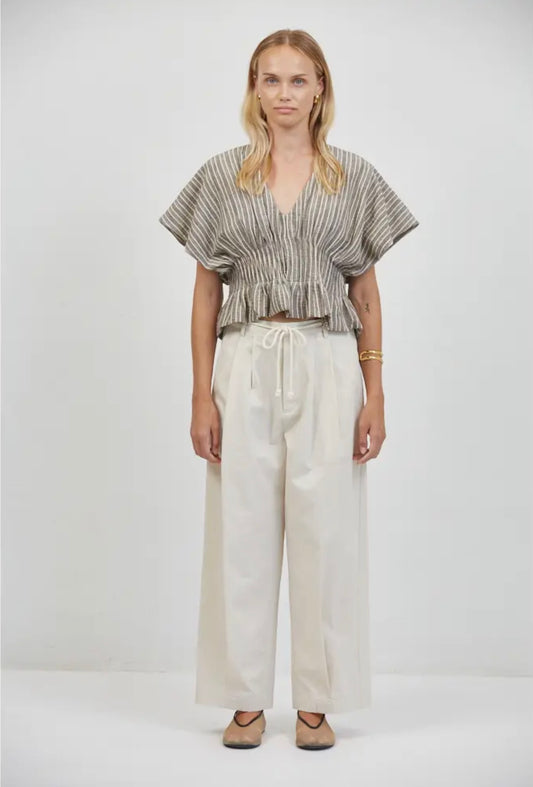 The Alessia Peplum Top