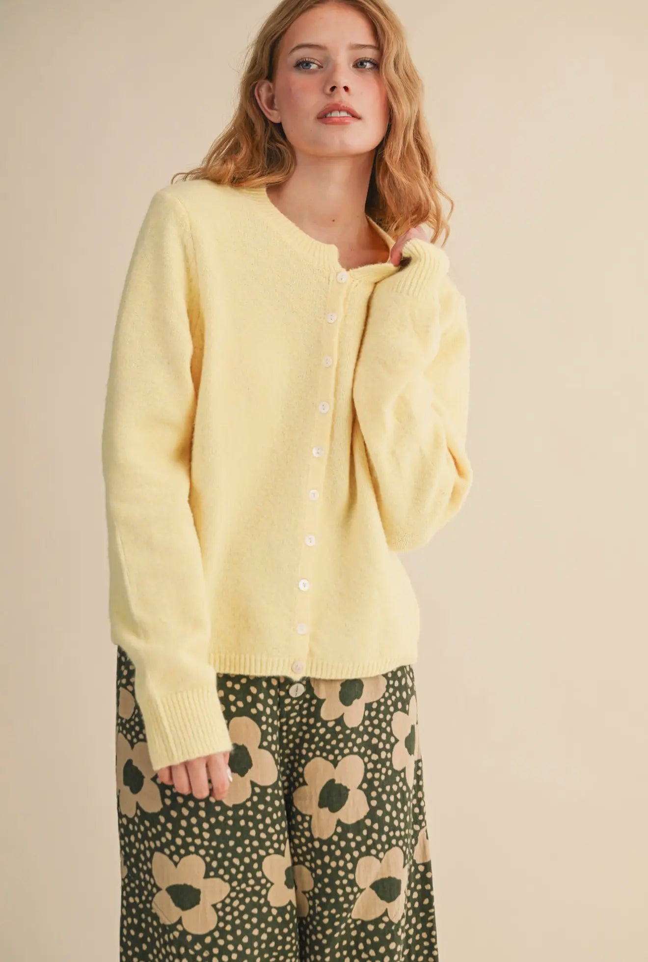 The Soleil Cardigan - alternate product view at Vogue Villa