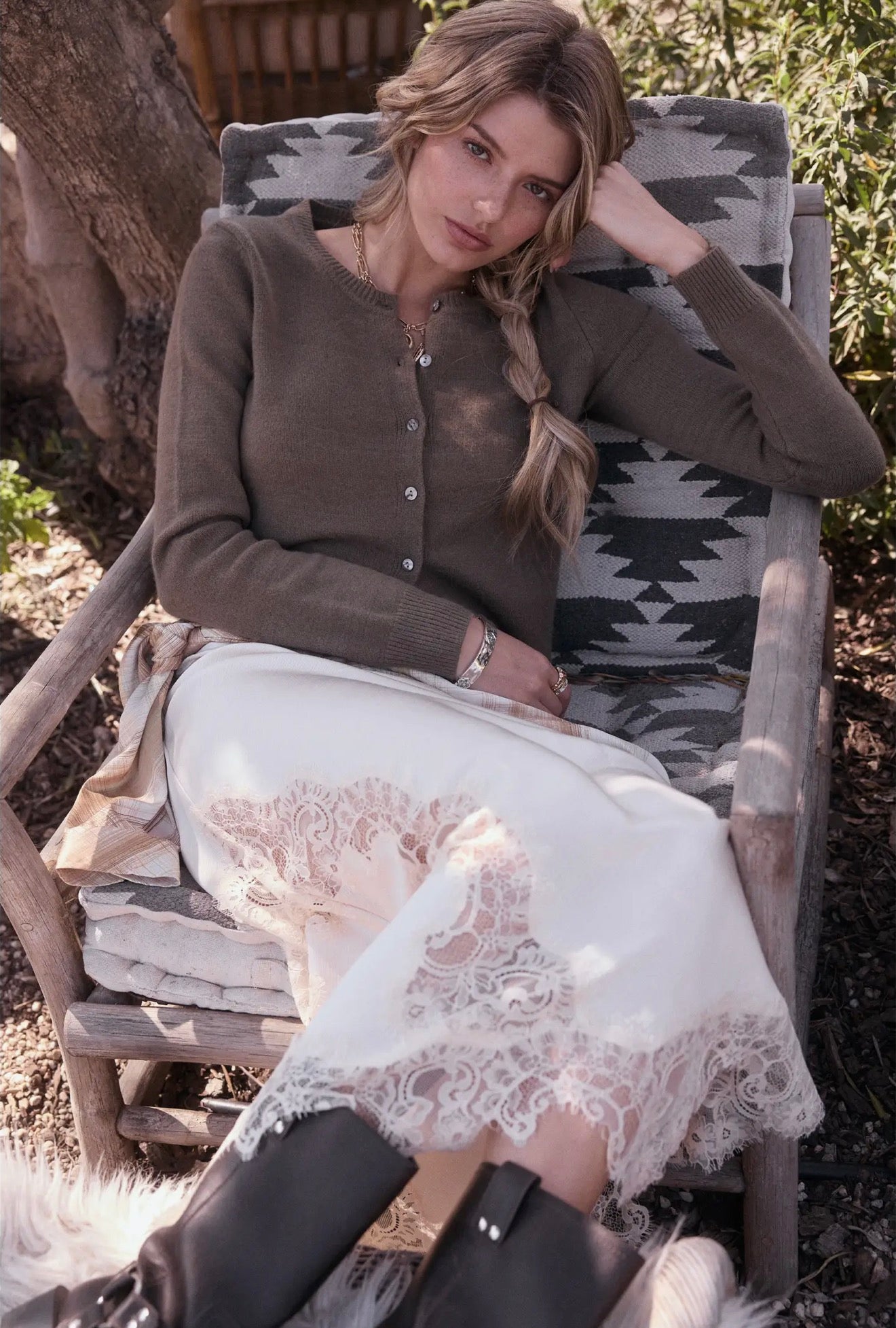 The Vienna Lace Skirt