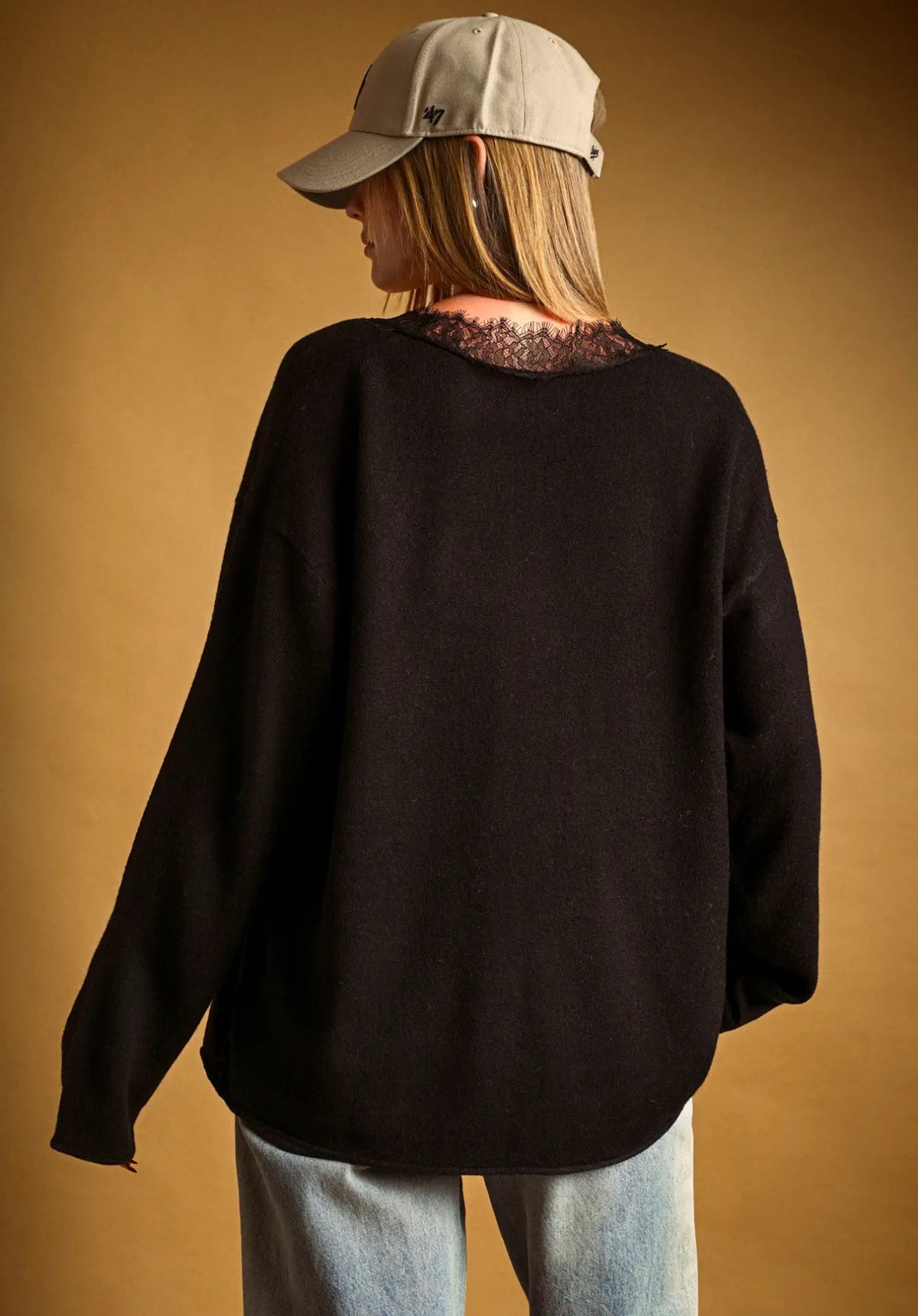 The Margot Lace Sweater