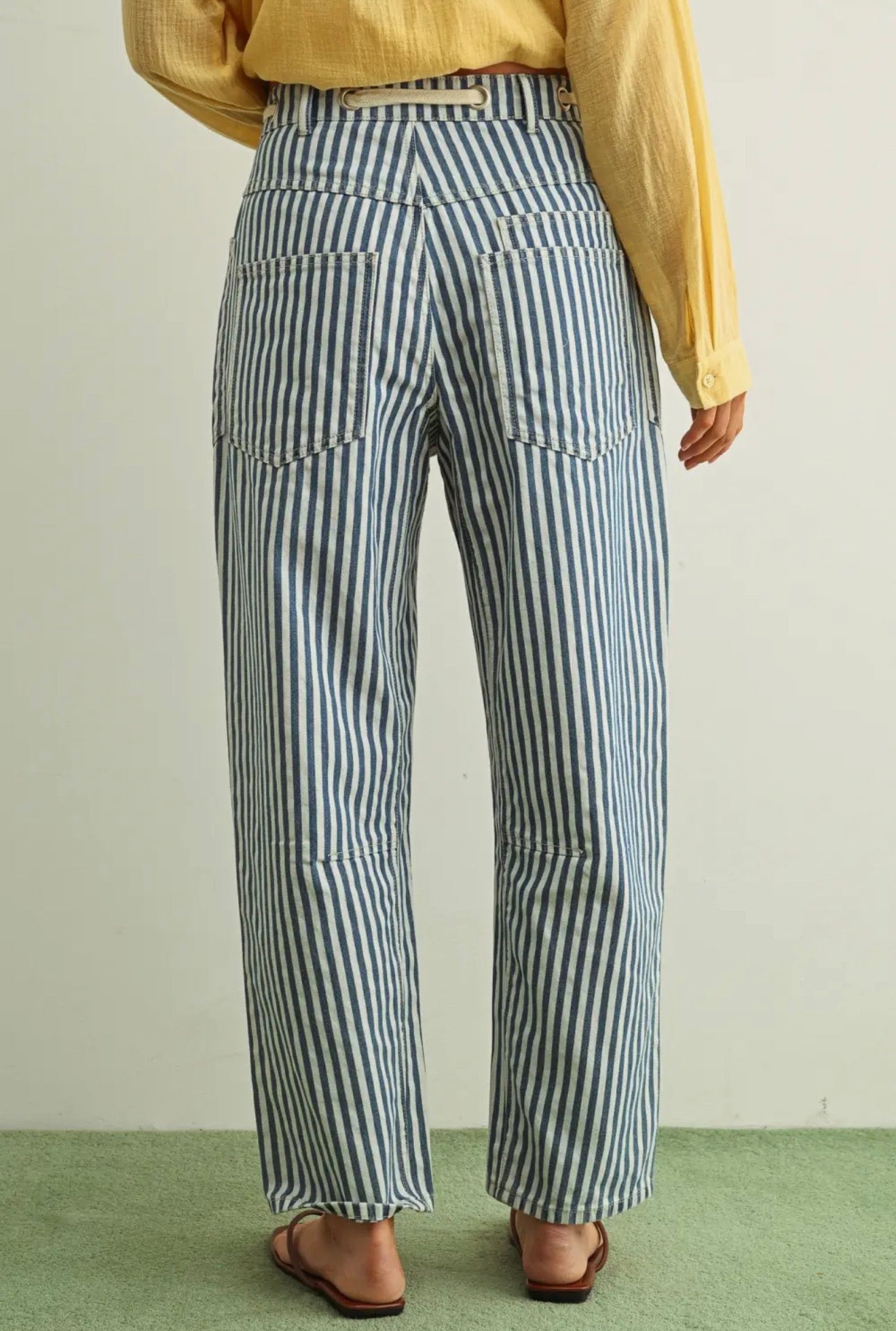 The Stripe Utility Jean