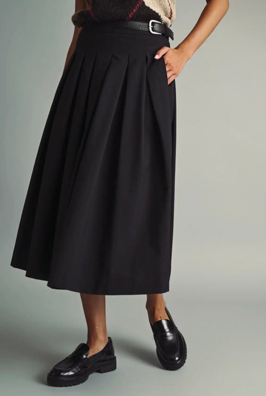 The Collins Pleated Skirt
