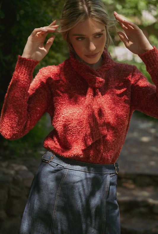 The Grace Tie-Neck Cardigan