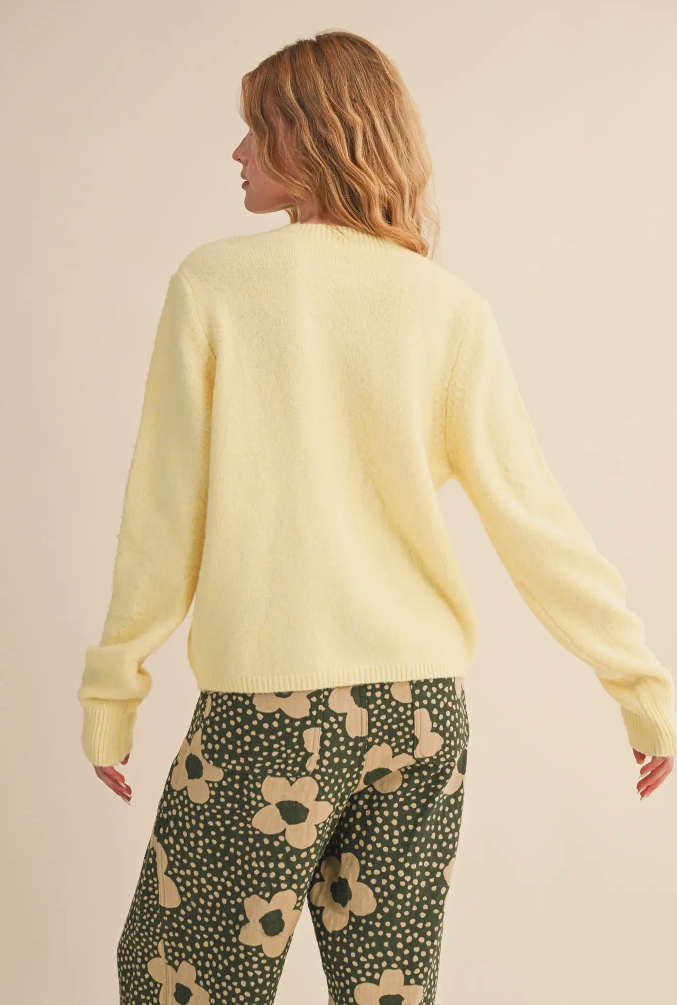 The Soleil Cardigan - alternate product view at Vogue Villa
