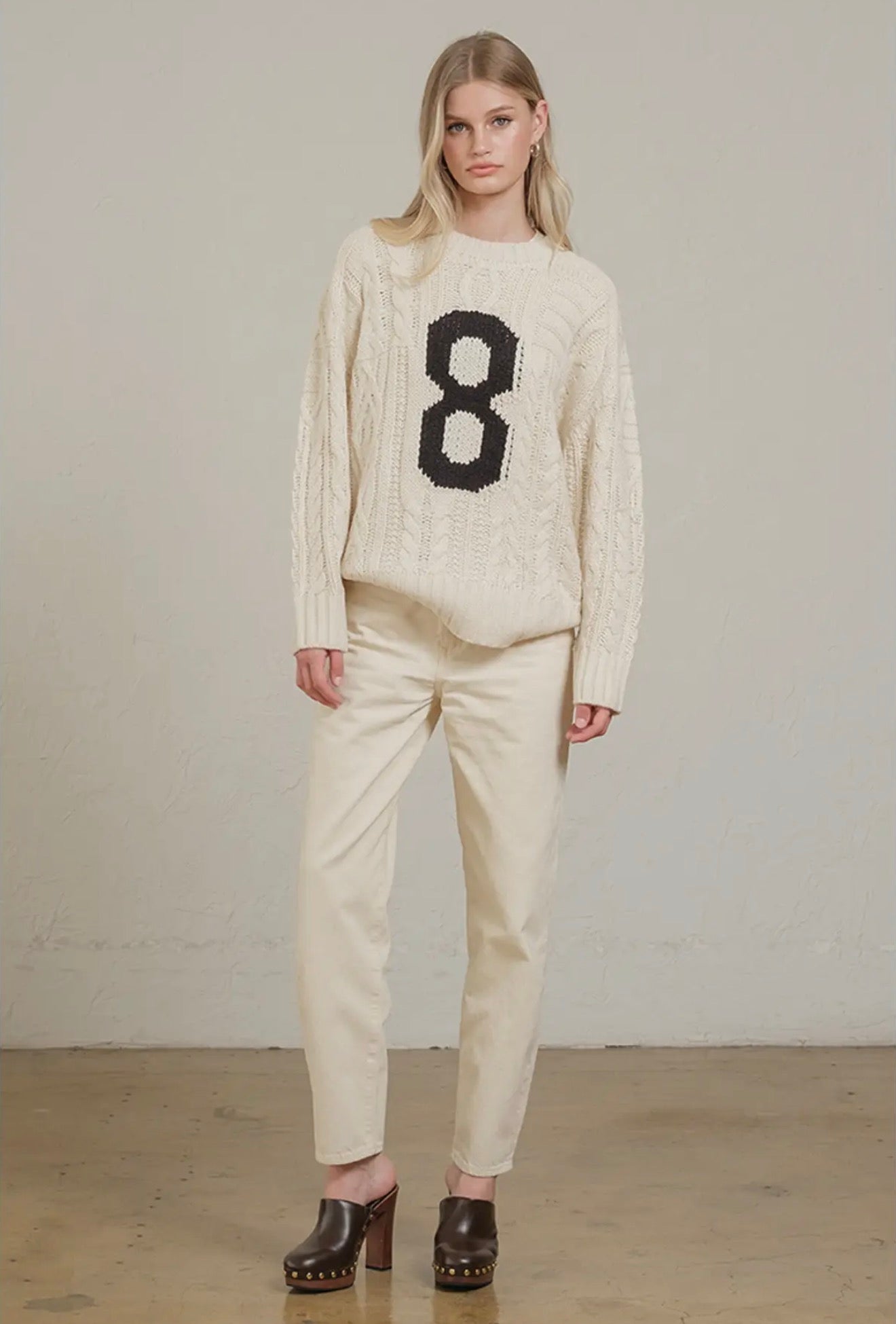 The Huit Cable Knit Sweater