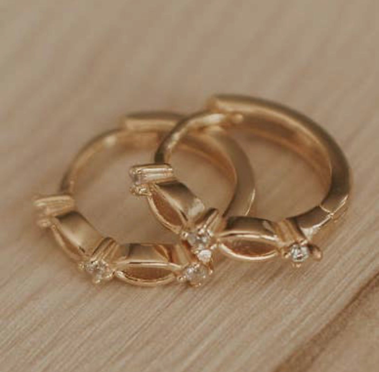 Isla Lace Hoops