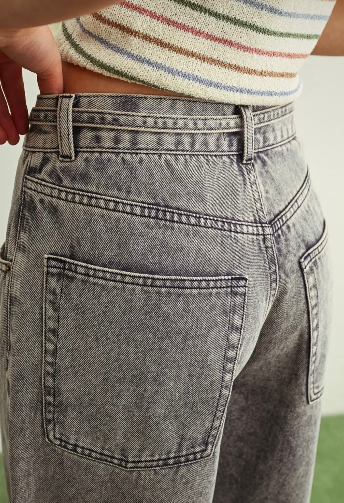 The Ashby Tie-Front Jeans