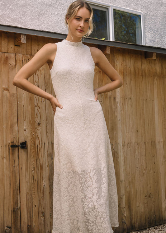 Lace Sleeveless Dress