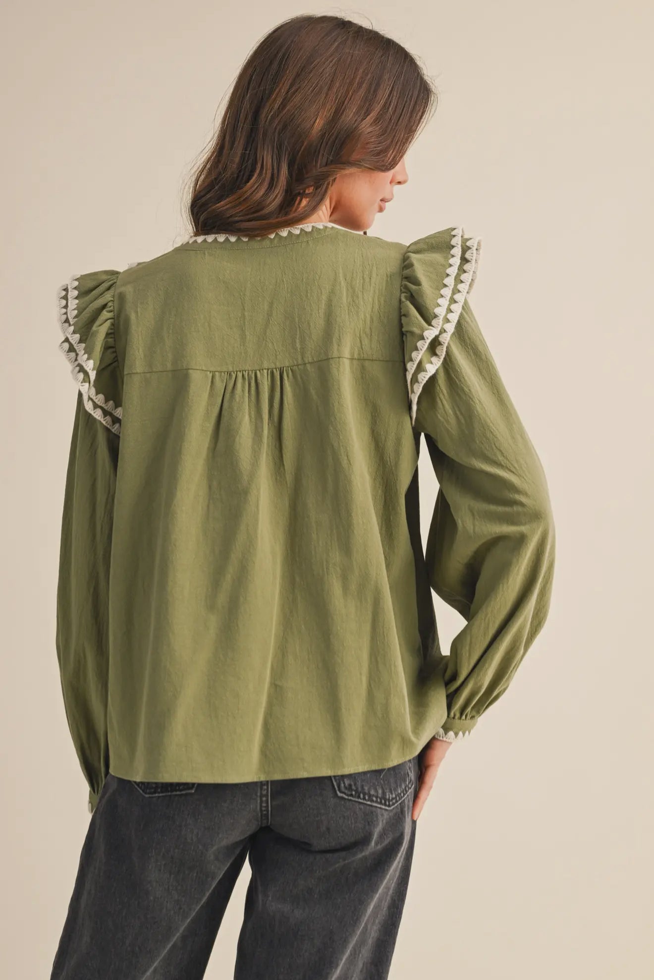 The Wren Crochet Blouse