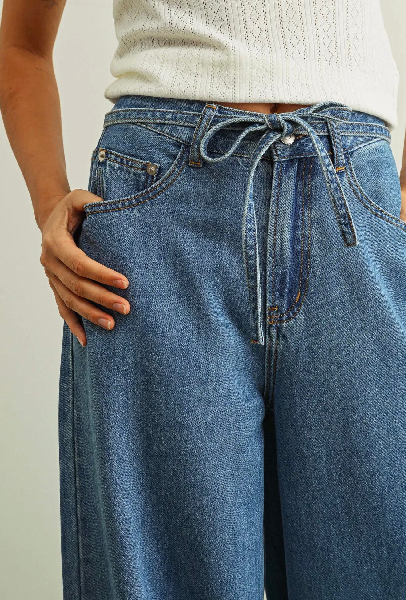The Monaco Wide Leg Jeans