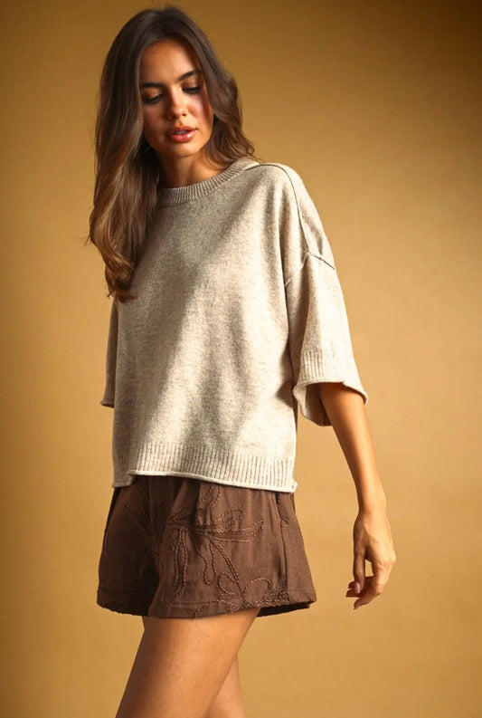 The Simone Relaxed Sweater